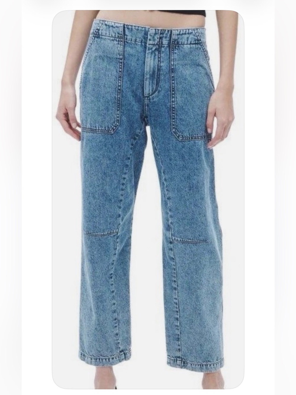 rag & bone women’s 8 Elle vintage light wash